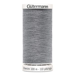002.700160__9625_21600 Gütermann Jeansgaren Denim 100m - 9625 - Donkergrijs