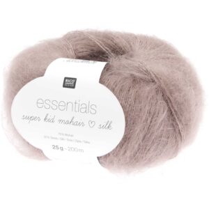 383198.058_2 Rico Super Kid Mohair Loves Silk 25g - 058 Grijsbruin