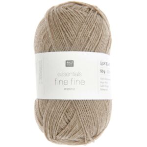 383340.009_2 Rico Essentials Fine Fine Merino - Grijsbruin