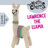 Lawrence_The_Llama_2 - Crochet Kit - Pouch Pals - Lawrence the Lama