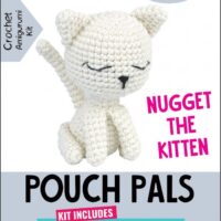 Nugget_The_Kitten - Crochet Kit - Pouch Pals - Nugget the Kitten