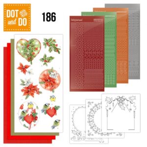 Dot and Do 186 - Red Holly Berries