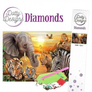 DDD10001-700x700 Safari - Dotty Designs Diamond - 29,7 x 42 cm