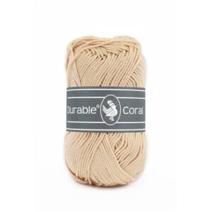 010.6__2208_82 Durable Coral Katoen 50g - 2208 - Sand