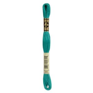 011.117MC__943_643 DMC 117MC mouline (streng) - 943 - Turquoise